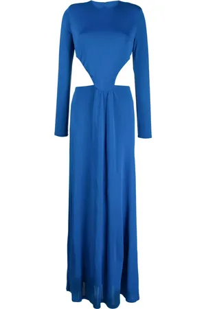 Farm Rio Knotted cut-out maxi dress