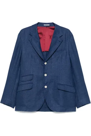 Brunello Cucinelli Single-breasted tailored blazer