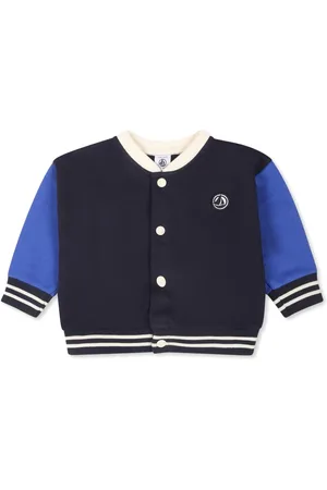 Petit Bateau Embroidered logo bomber jacket