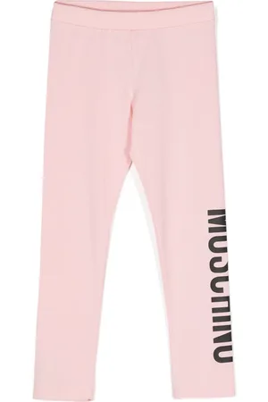 Moschino Logo-print cotton leggings