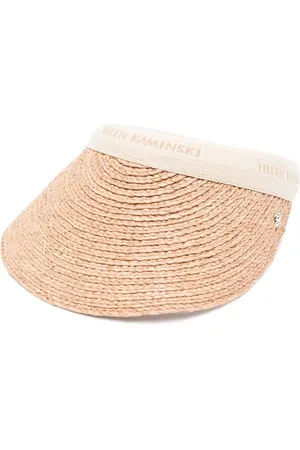 HELEN Bianca straw visor