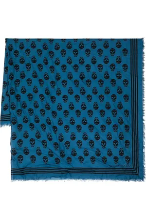 Alexander McQueen Skull-print wraparound-style scarf
