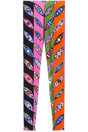 Puccini Abstract-print leggings