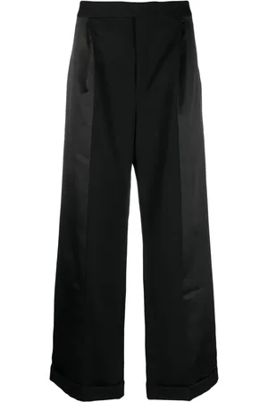 Saint Laurent Wide-leg tailored trousers