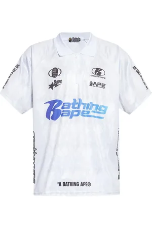 A Bathing Ape Graphic-print polo jersey