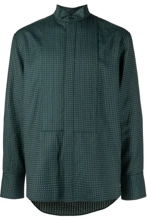 Onefifteen X ANOWHEREMAN spot-print shirt