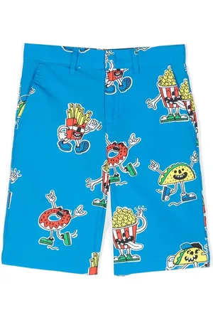 Stella McCartney Graphic-print chino shorts