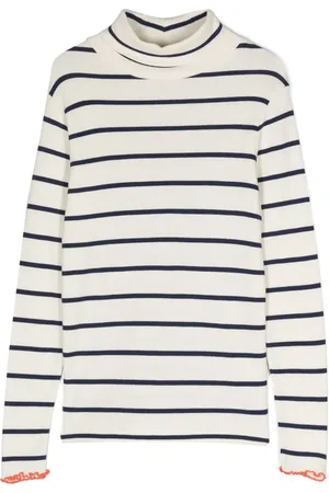 Bellerose Roll-neck striped top