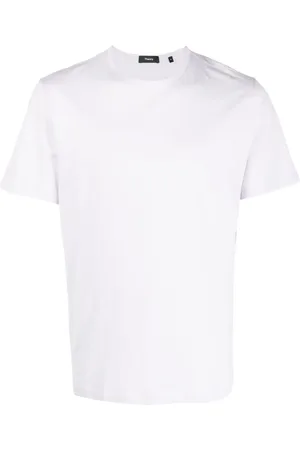 THEORY Crew neck cotton T-shirt