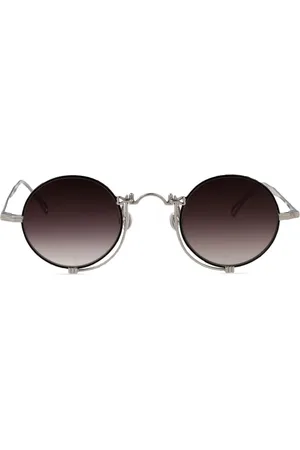 MATSUDA Metallic round-frame sunglasses