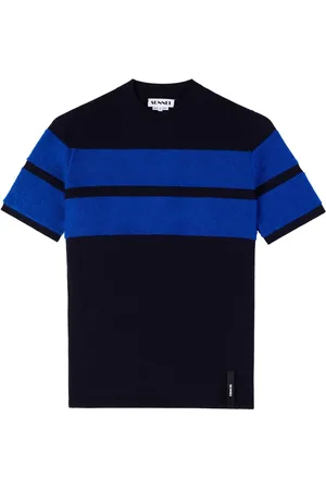 SUNNEI Striped short-sleeve T-shirt