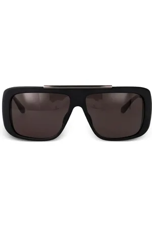 Alexander McQueen Matte oversized square sunglasses