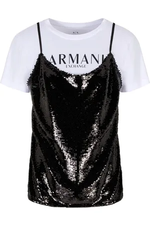 Armani Exchange Sequin-embellished t-shirt