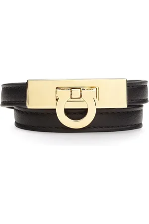 Salvatore Ferragamo Gancini double twist bracelet