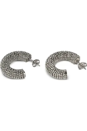 Fabiana Filippi Bead-embellished hoop earrings