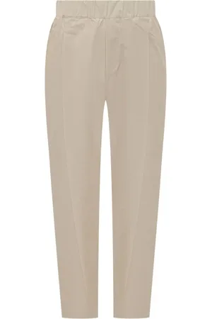 A PAPER KID Pleat-detail tapered trousers
