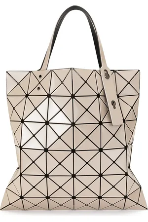 Issey Miyake Lucent geometric-pattern tote bag