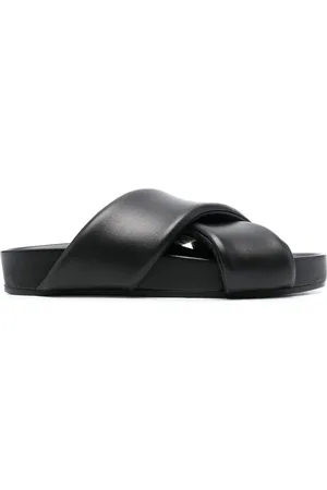 Jil Sander Crossover-strap detail slides