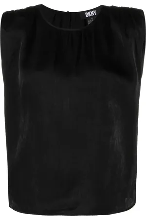 DKNY Crew-neck sleeveless tank top