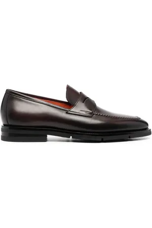 santoni Calf leather loafers