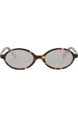 Miu Miu Regard oval-frame sunglasses