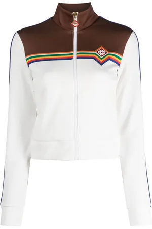 Casablanca Panelled high-neck jacket
