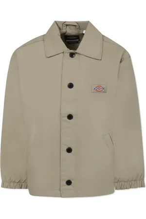 Dickies Logo-appliqué shirt jacket