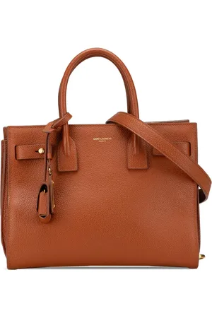 Saint Laurent 2021 Baby Leather Sac De Jour satchel