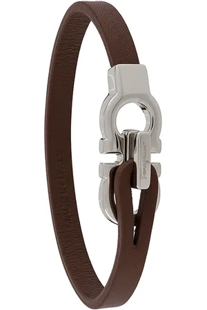 Salvatore Ferragamo Gancini slim bracelet