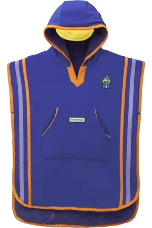 Roarsome Logo-patch poncho towel