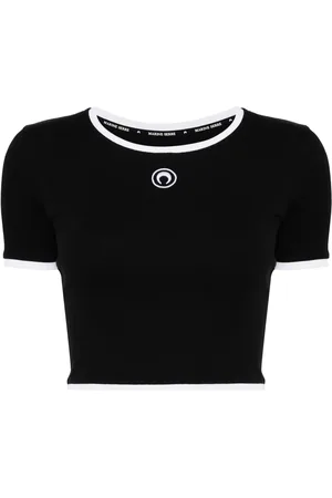 Marine Serre Organic cotton blend t-shirt
