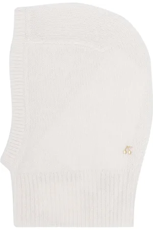 BONPOINT Logo-embroidered cashmere balaclava