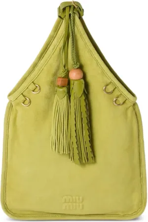 Miu Miu Tassel-embellished side bag