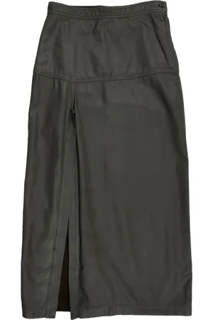 LEMAIRE Cotton straight skirt