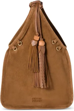 Miu Miu Tassel-detail shoulder bag