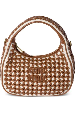 Miu Miu Wander woven shoulder bag