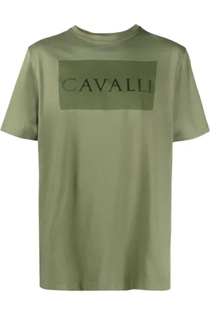 Roberto Cavalli Logo-print crew-neck T-shirt