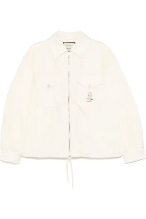 Gucci 2020s cat-embroidery jacket