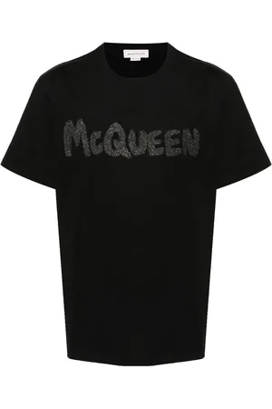 Alexander McQueen Logo-print cotton T-shirt