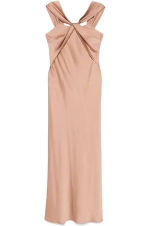D.EXTERIOR Satin maxi dress