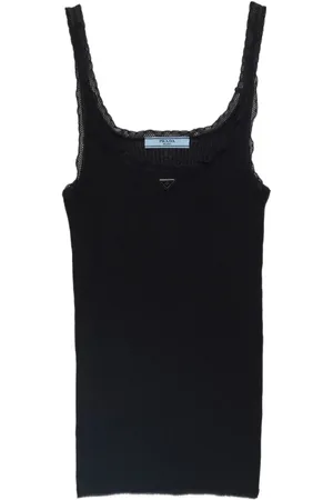 Prada Ribbed cotton top