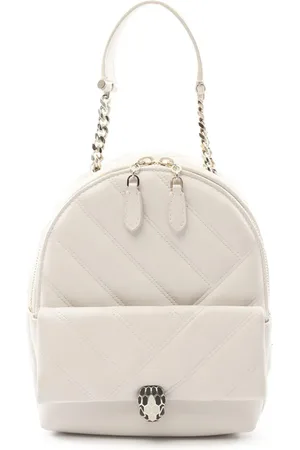 Bvlgari 2010-2024 Leather Serpenti Cabochon backpack
