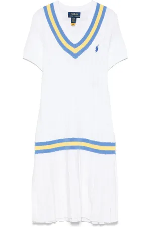 Ralph Lauren Cricket-stripe jumper dress