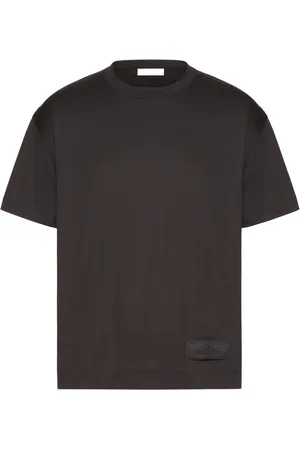 VALENTINO GARAVANI Logo-appliqué cotton T-shirt
