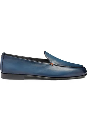 santoni Leather loafers