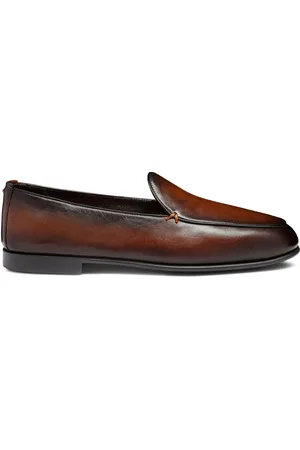 santoni Leather loafers