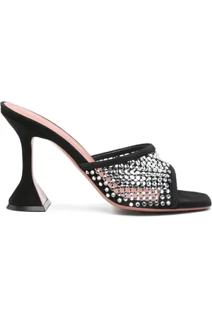 Amina Muaddi 100mm Lupita sandals