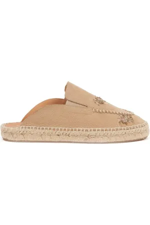 Maison Margiela Embroidered espadrille mules