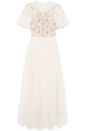 Needle & Thread Flowerbed embroidery gown