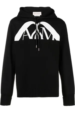 Alexander McQueen Logo-print cotton hoodie